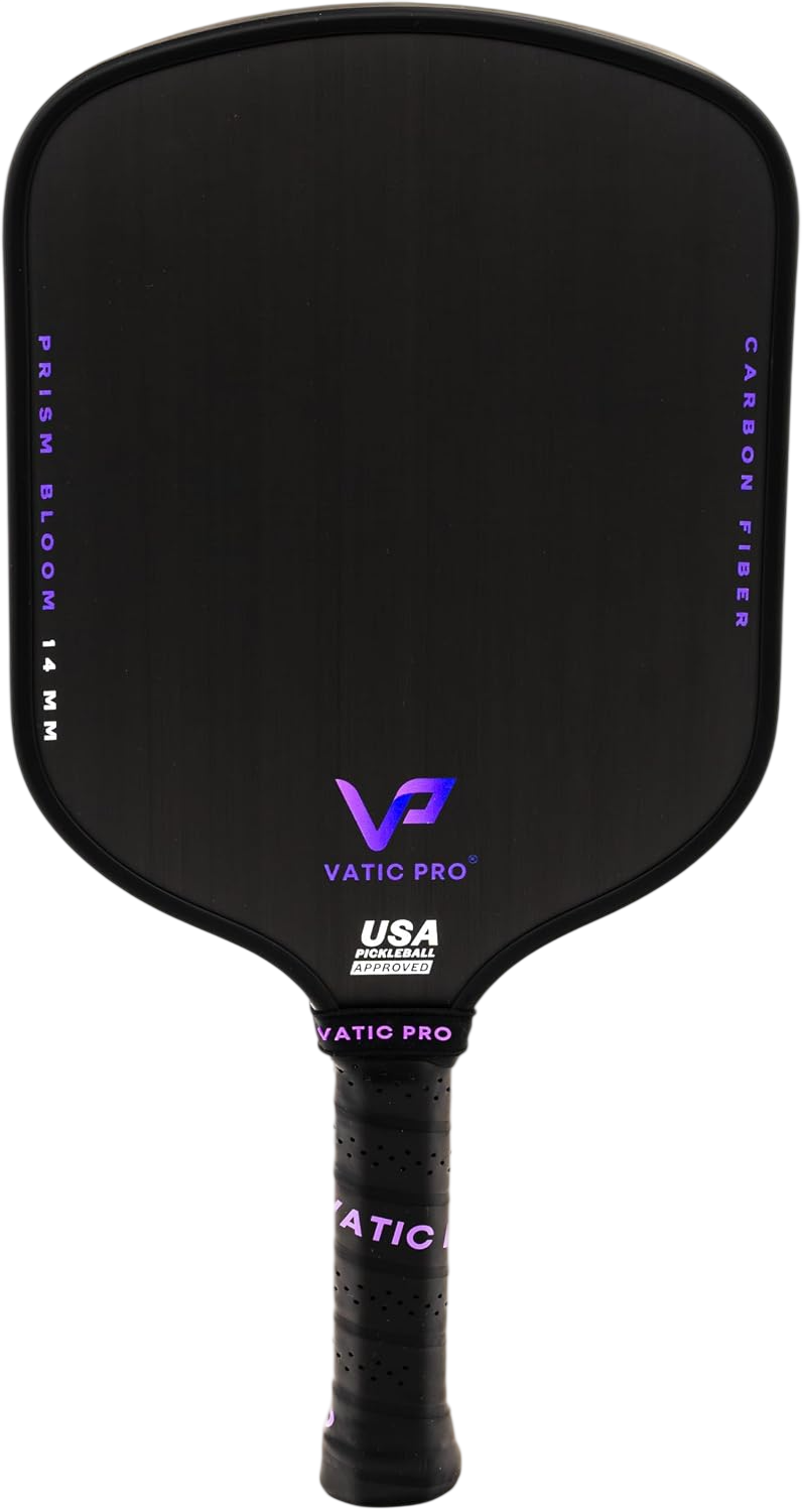 Prism Carbon Fiber 16mm - Foam Injected by Vatic Pro Pickleball Paddle